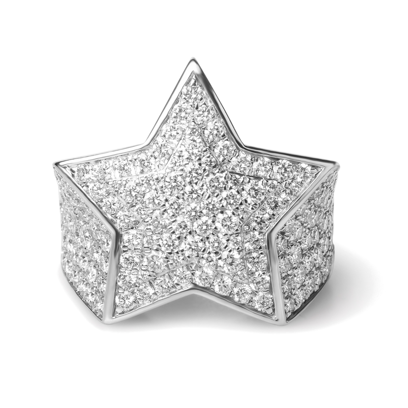 DIAMOND STAR RING SMALL