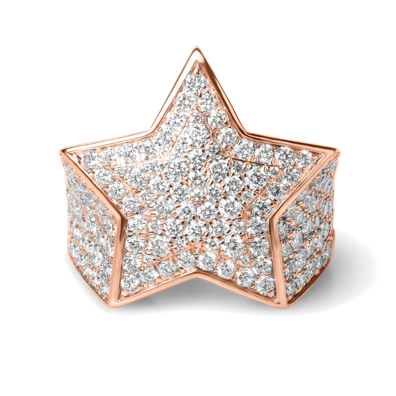 Diamond 2025 star ring