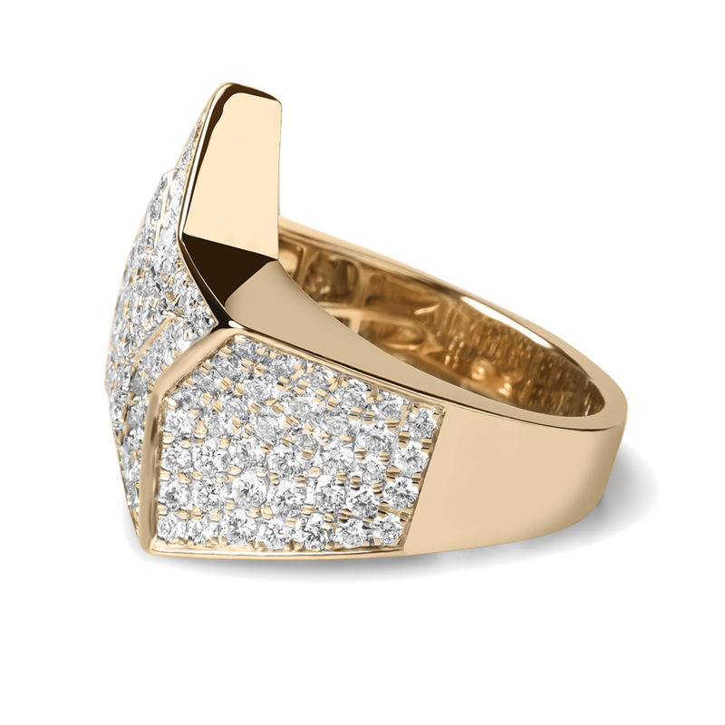 Diamond star 2025 ring mens